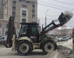 Губернатор назвал работу по уборке снега в Пензе неудовлетоворительной