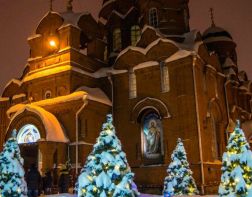Православные пензенцы встретили Рождество в храмах