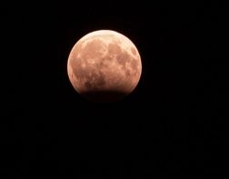 Вчера ночью пензенцы наблюдали кровавую Луну