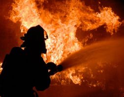 В Пензенской области в огне погиб 37-летний мужчина