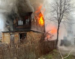 В Пензенском районе произошел пожар в СНТ «Ландыш»