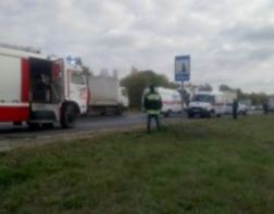 В Нижнеломовском районе в аварии с фурой пострадали 5 человек