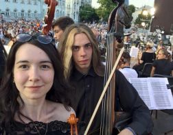 Студенты колледжа искусств приняли участие в фестивале молодёжных симфонических оркестров