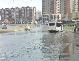 Потоп в Пензе: улицы города превратились в реки