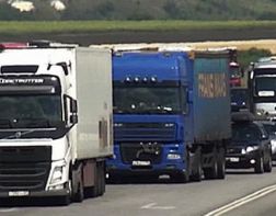 В Пензенской области запретили движение грузовиков по трассе М-5 