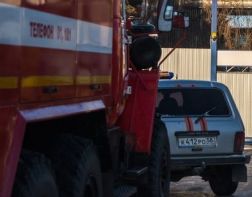 В Иссинском районе в пожаре пострадал пенсионер